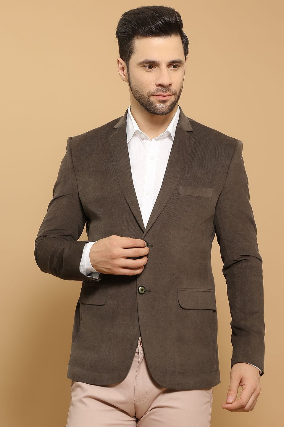 Green blazer matching shirt deals
