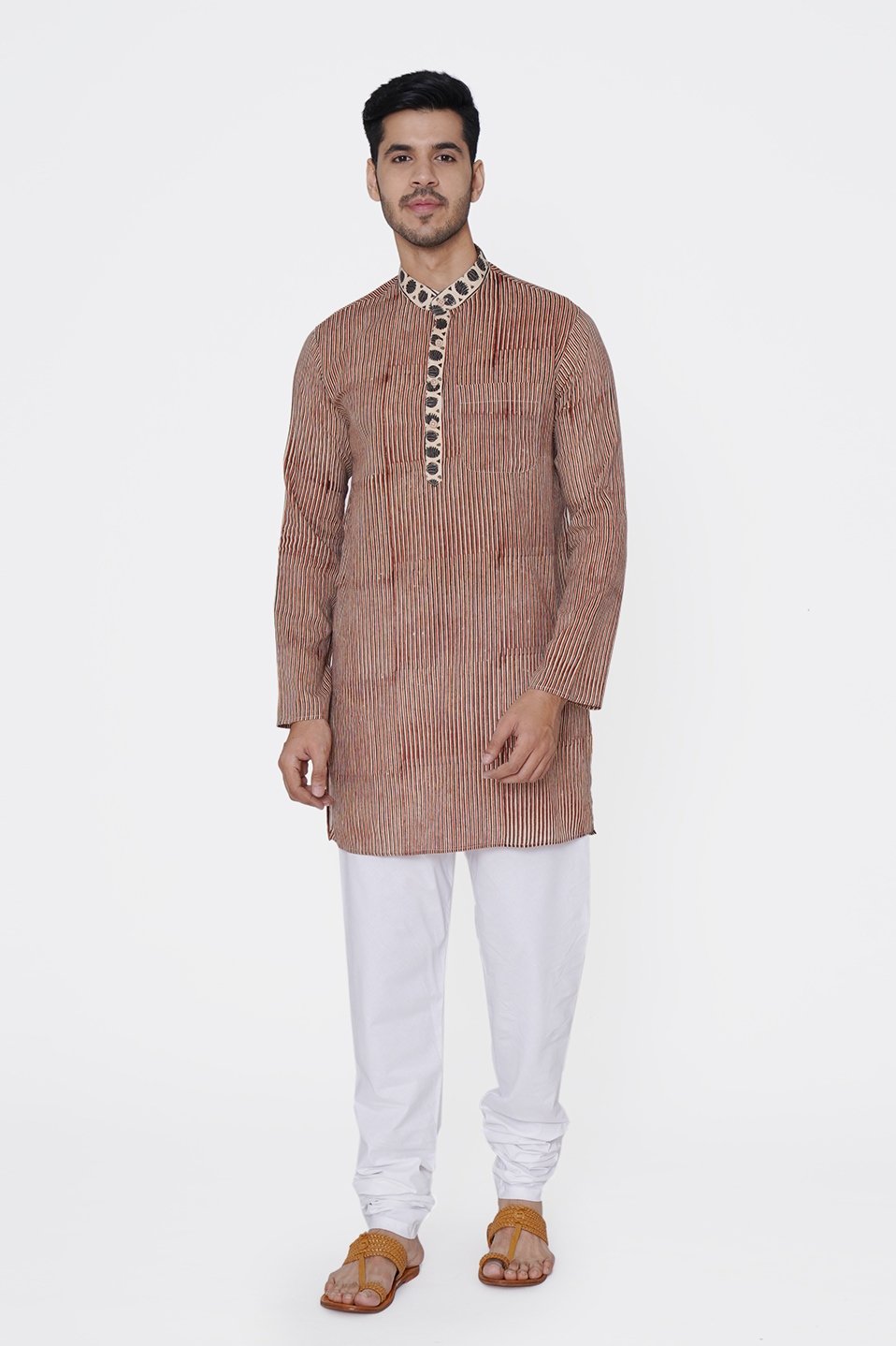 WINTAGE Men s Jaipur Cotton Festive and Casual Long Indian Kurta
