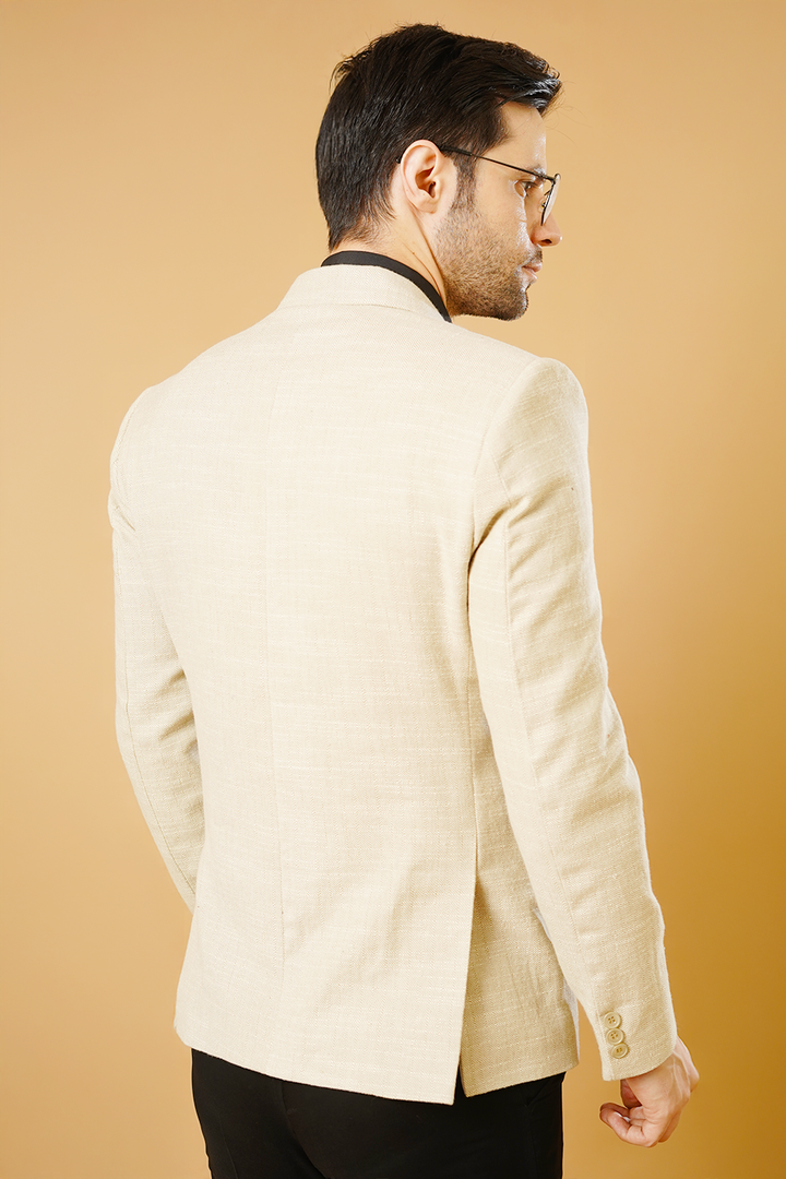 Linen Cream Blazer
