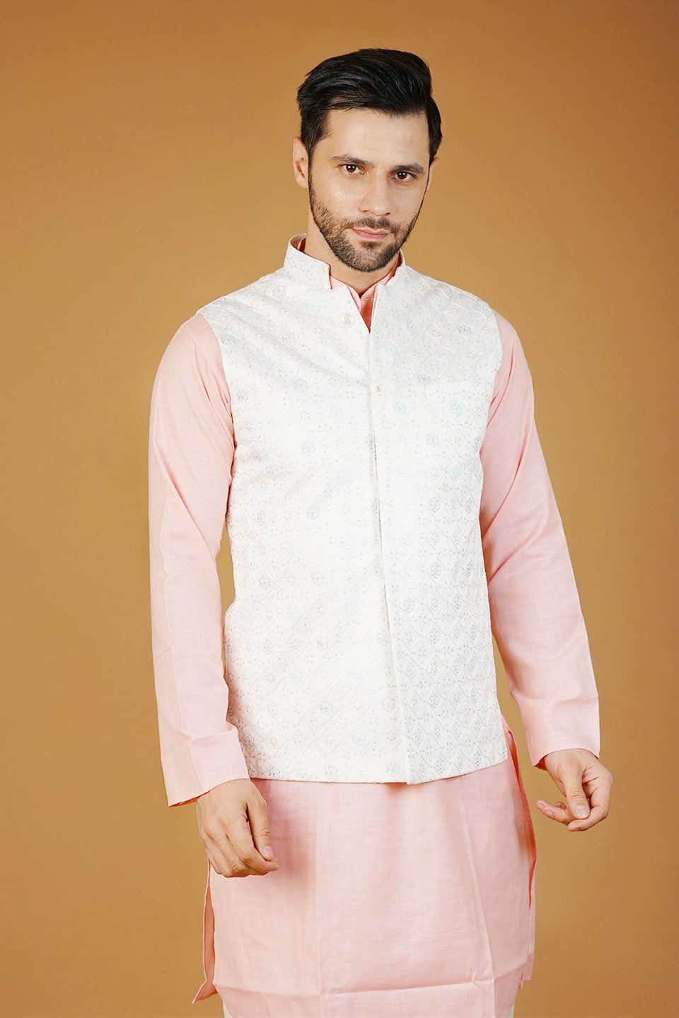 ジャケット・アウター Ethnic Embroided Design No Collar Jacket Ethnic Jackets – WINTAGE USA
