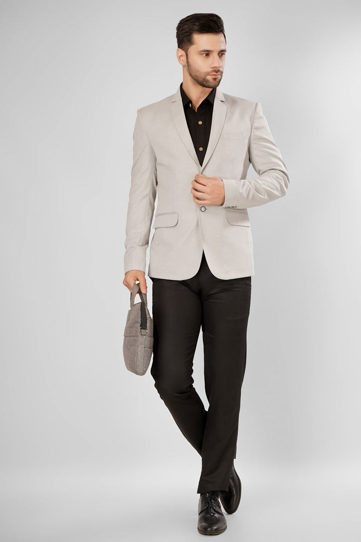 Polyester Cotton white Blazer