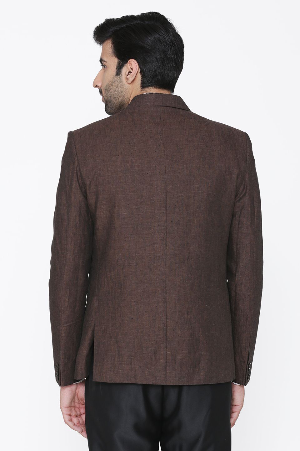 100% Linen Brown Blazer