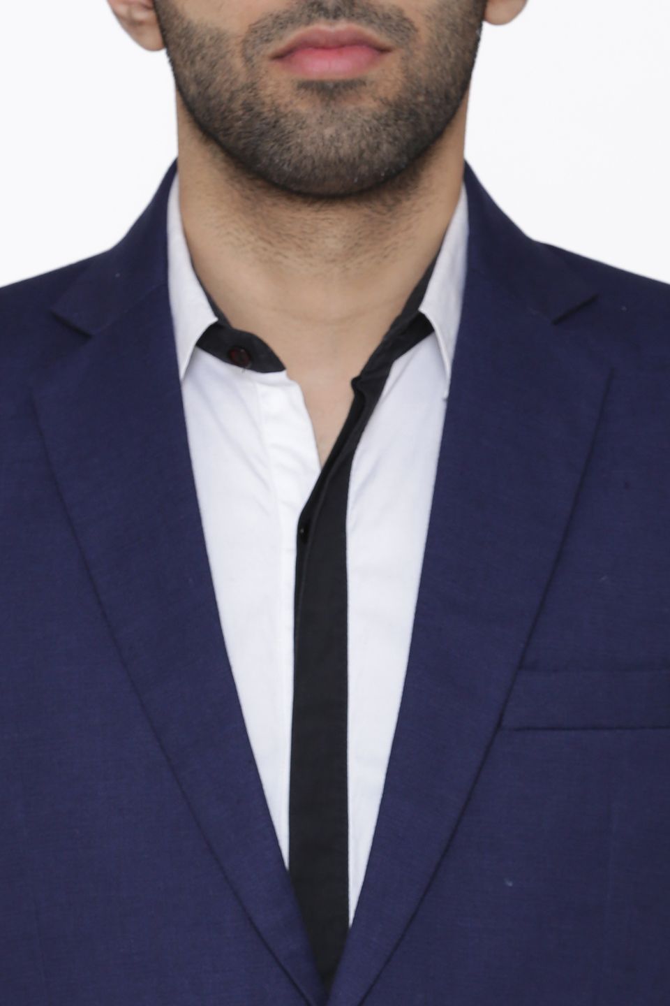 100% Linen Blue Blazer