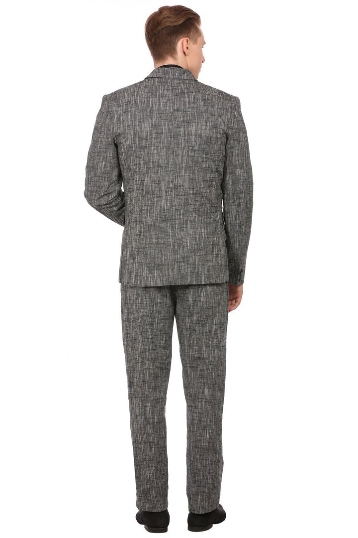 Linen Black Suit