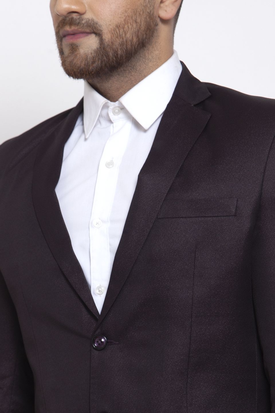 Wintage Men's Poly Blend and Evening 2 Pc Suit : Coffee