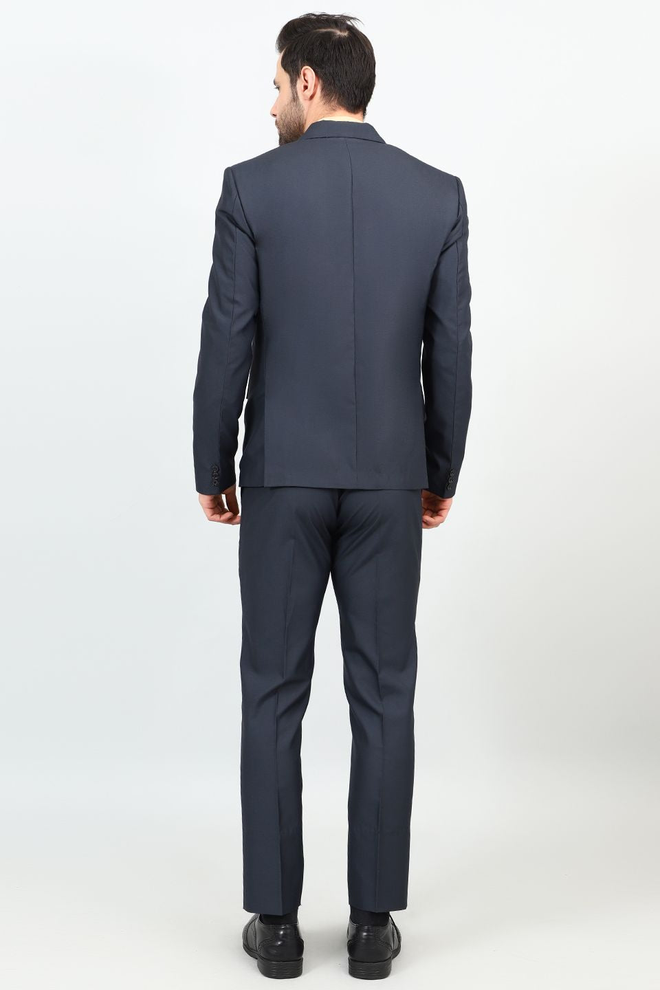 Polyester Cotton Blue 1 Two Piece Suit