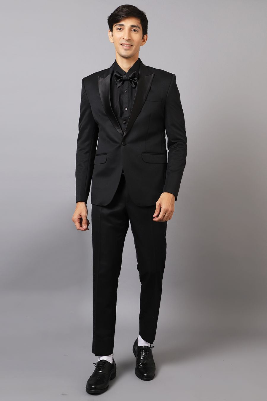 Tuxedo Black 3pc Suit