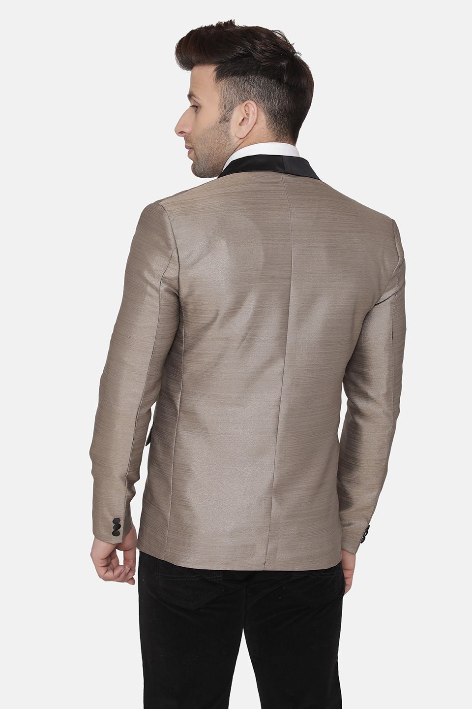 Polyester Gold Blazer