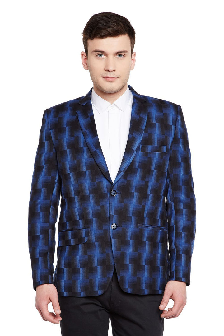 Imported Rayon Blue Blazer