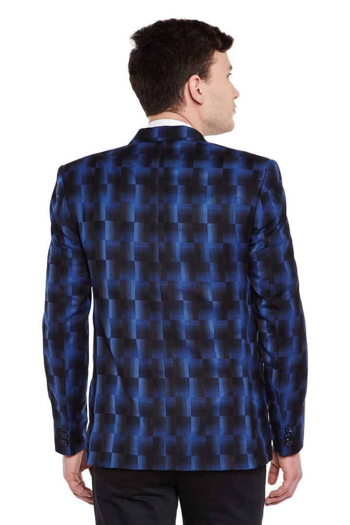 Imported Rayon Blue Blazer