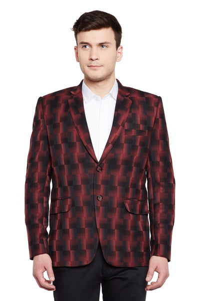 Imported Rayon Red Blazer
