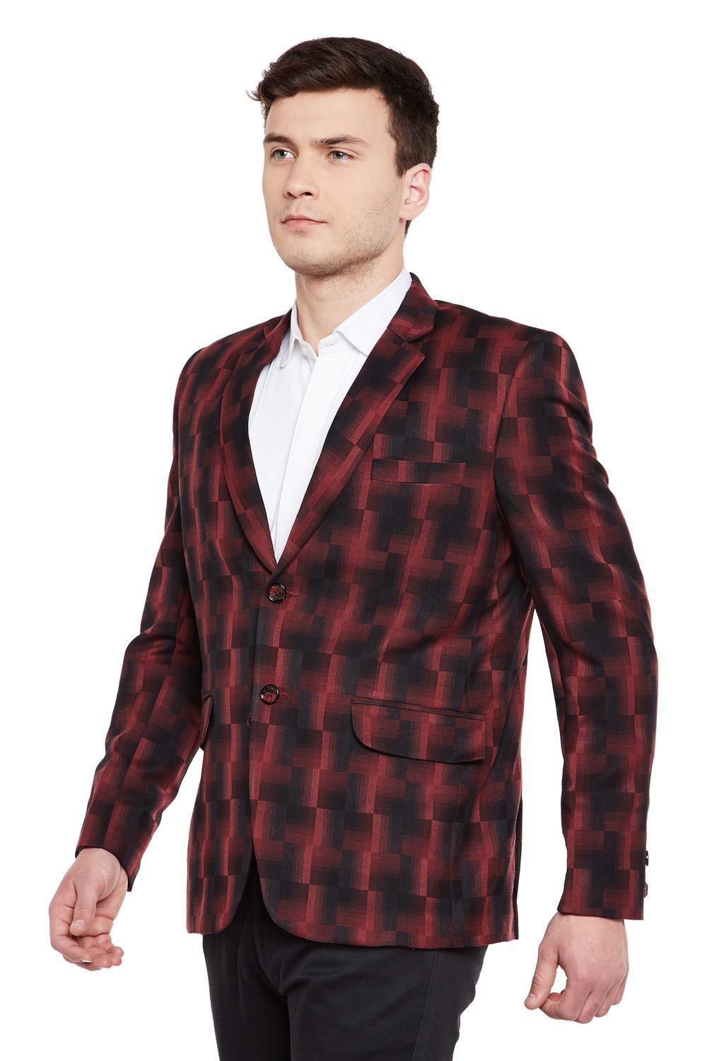 Imported Rayon Red Blazer