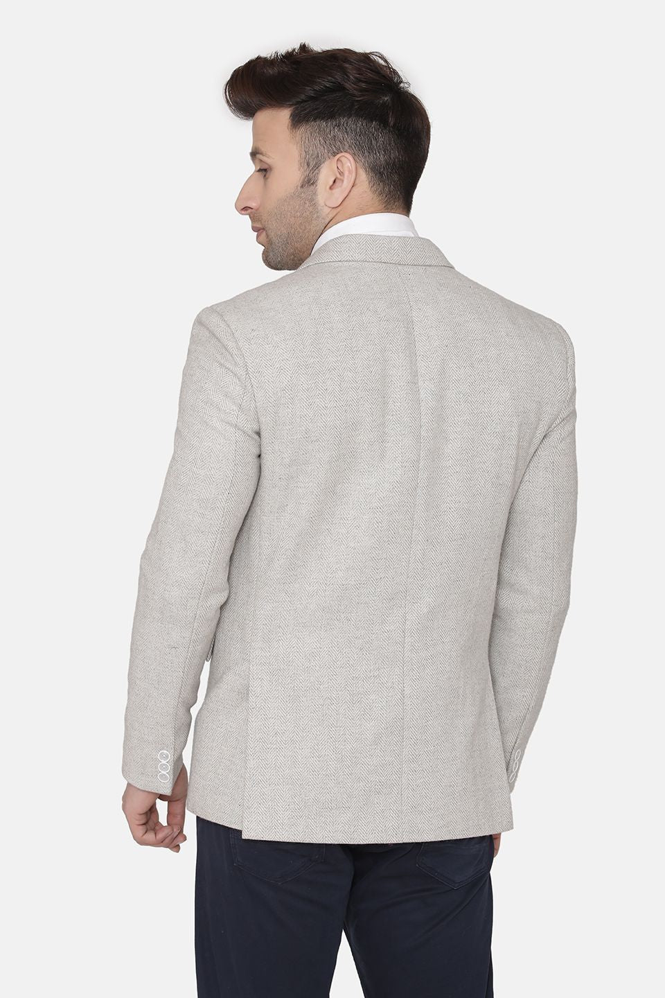 Tweed Silver Blazer