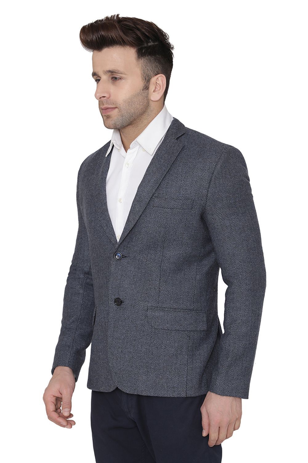 Tweed Blue Blazer