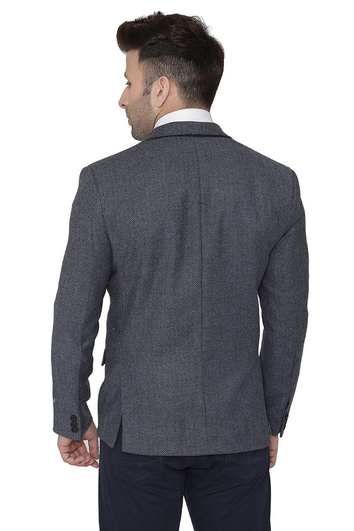 Tweed Blue Blazer