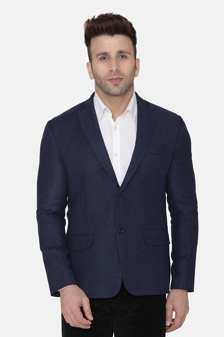 Tweed Blue Blazer