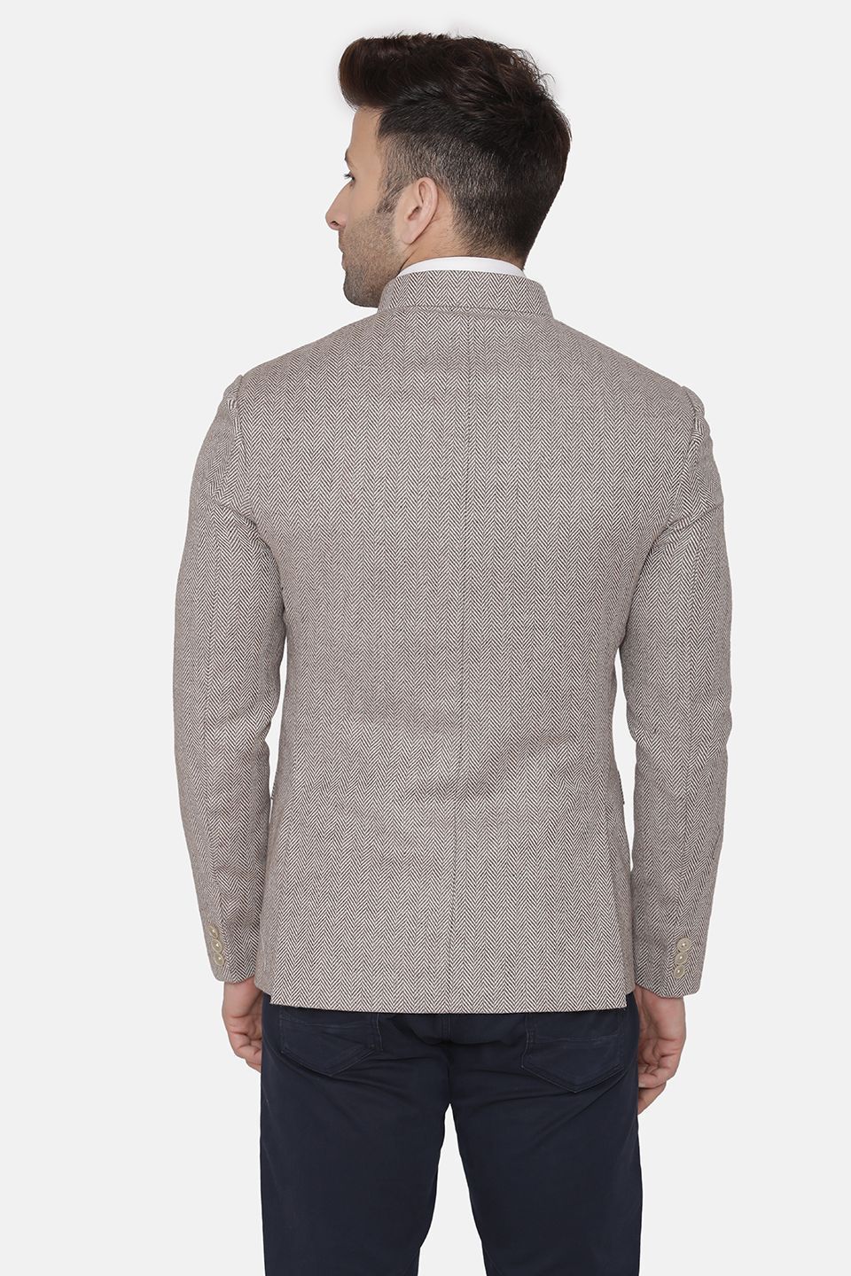 Tweed Beige Blazer