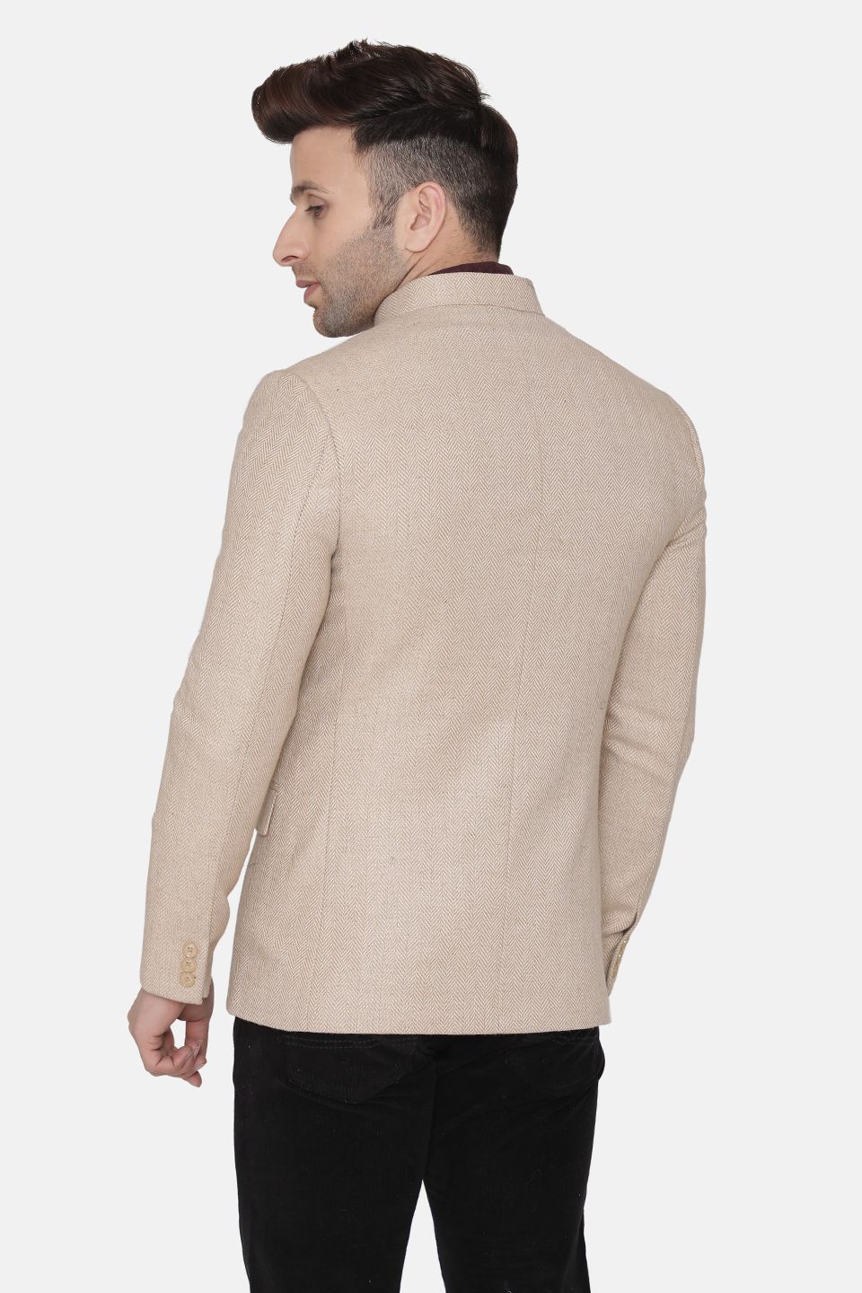 Tweed Beige Blazer