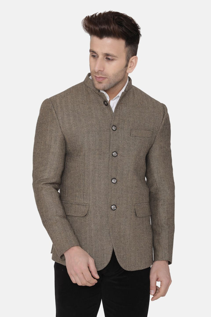 Tweed Brown Blazer