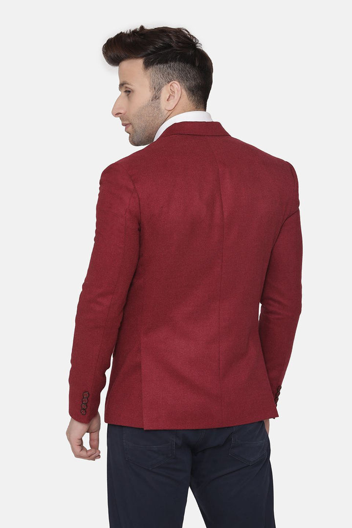 Wool Red Blazer