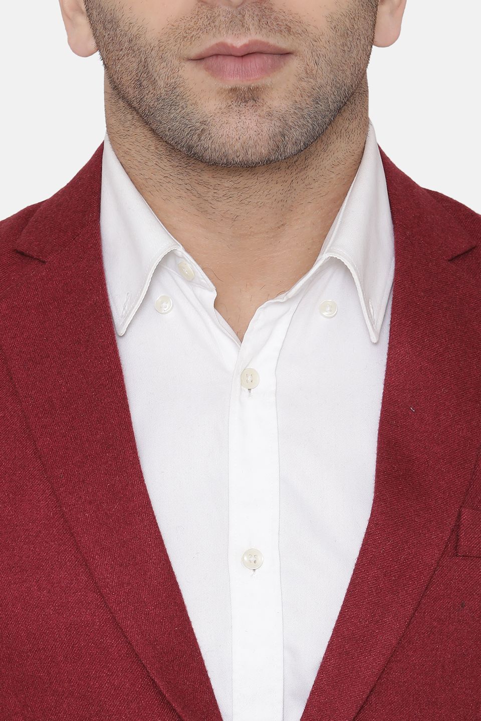 Wool Red Blazer