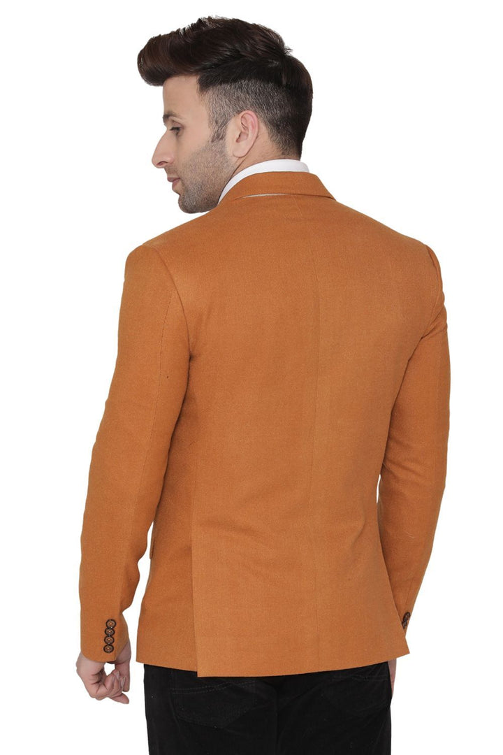 Wool Orange Blazer