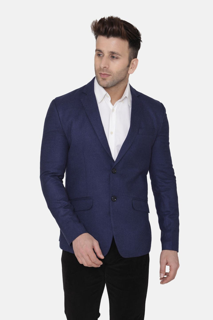 Wool Blue Blazer