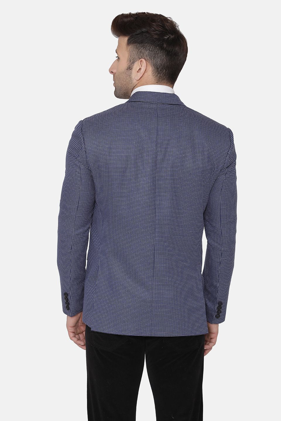 Imported Rayon Black Blazer