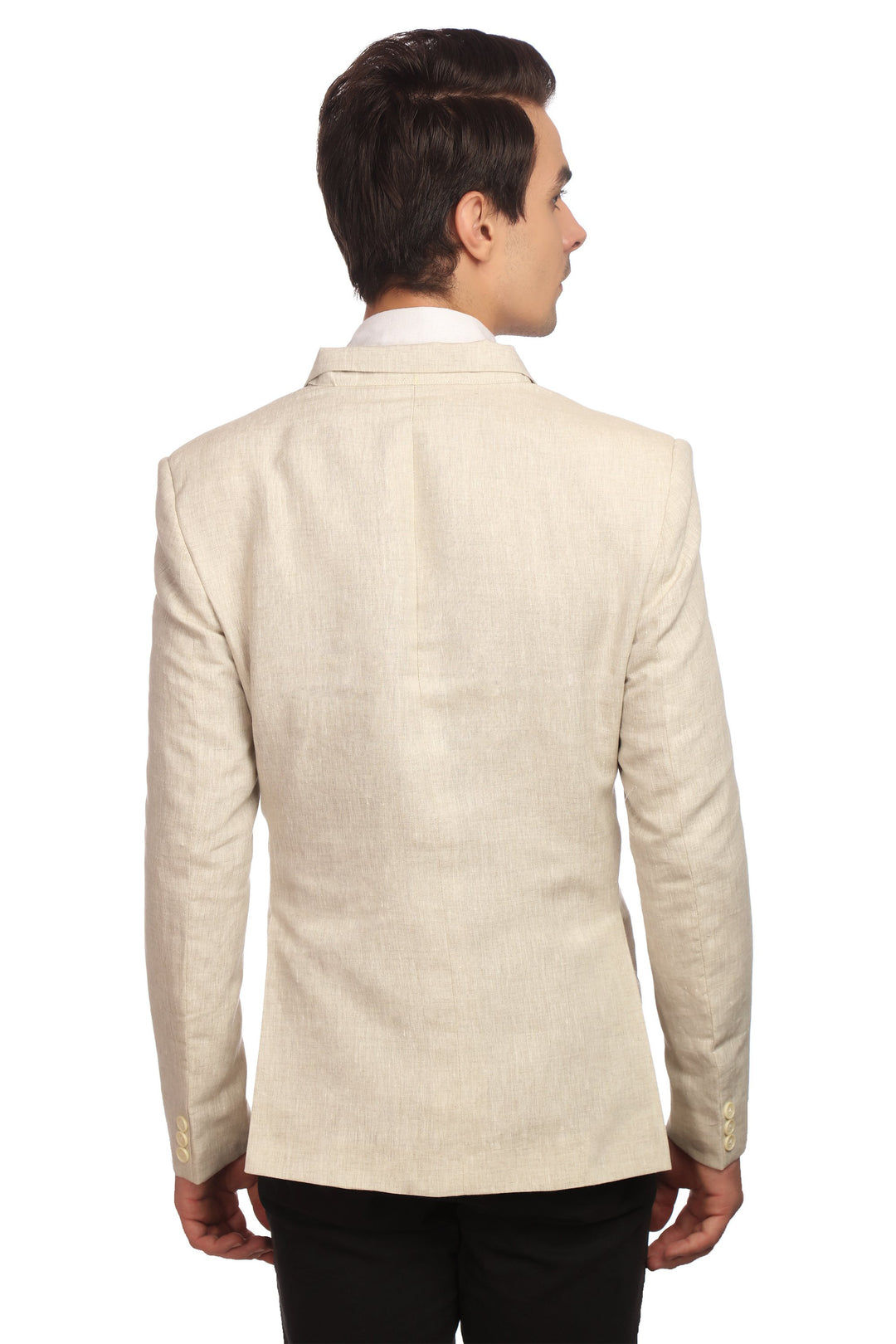 Linen Cream Blazer