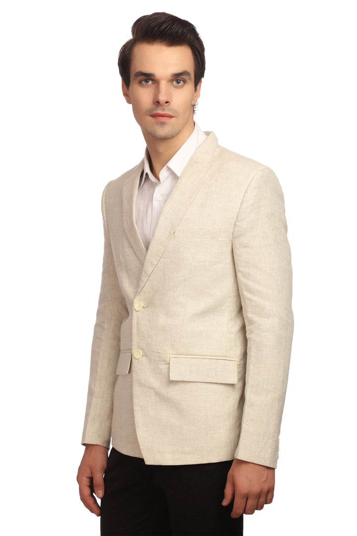 Linen Cream Blazer