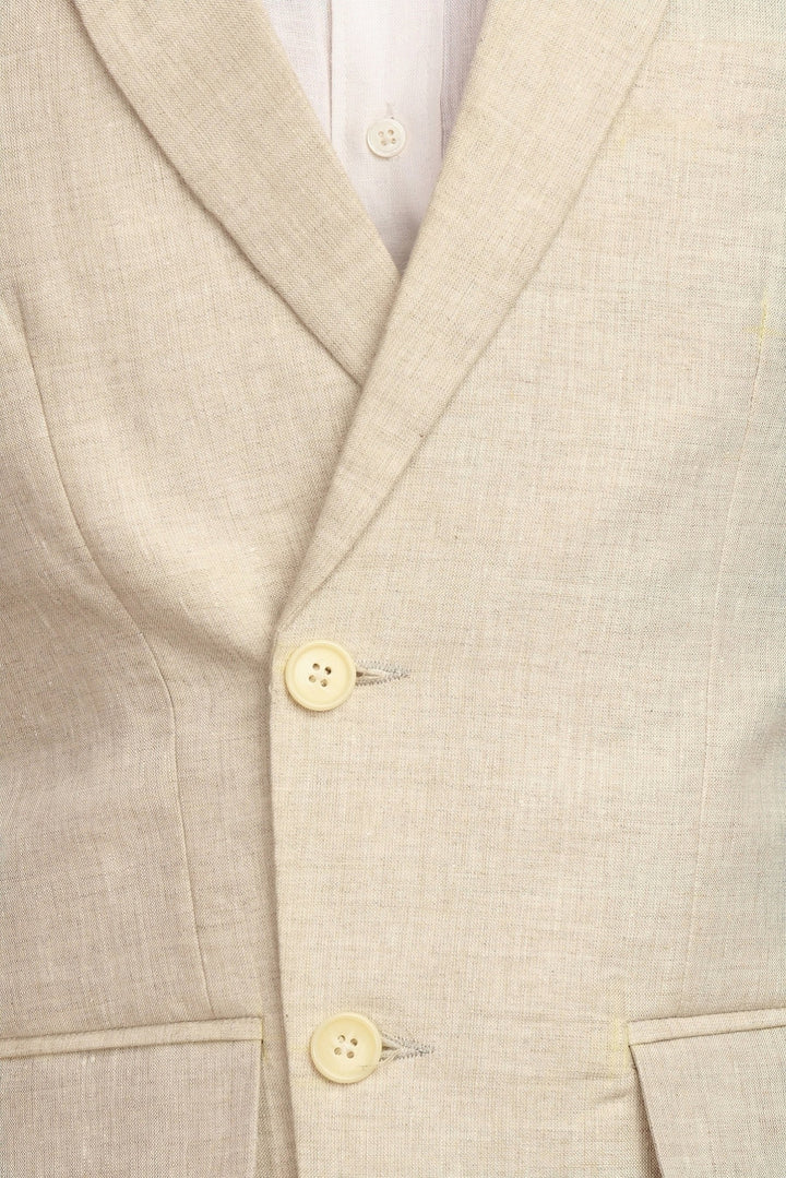 Linen Cream Blazer