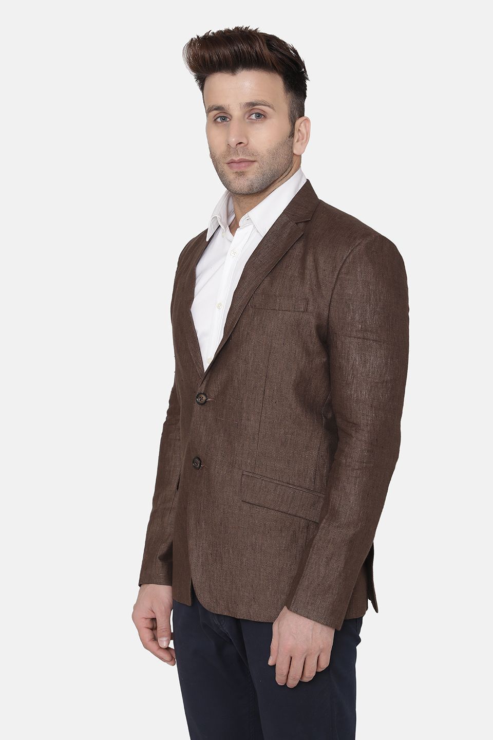 Linen Brown Blazer