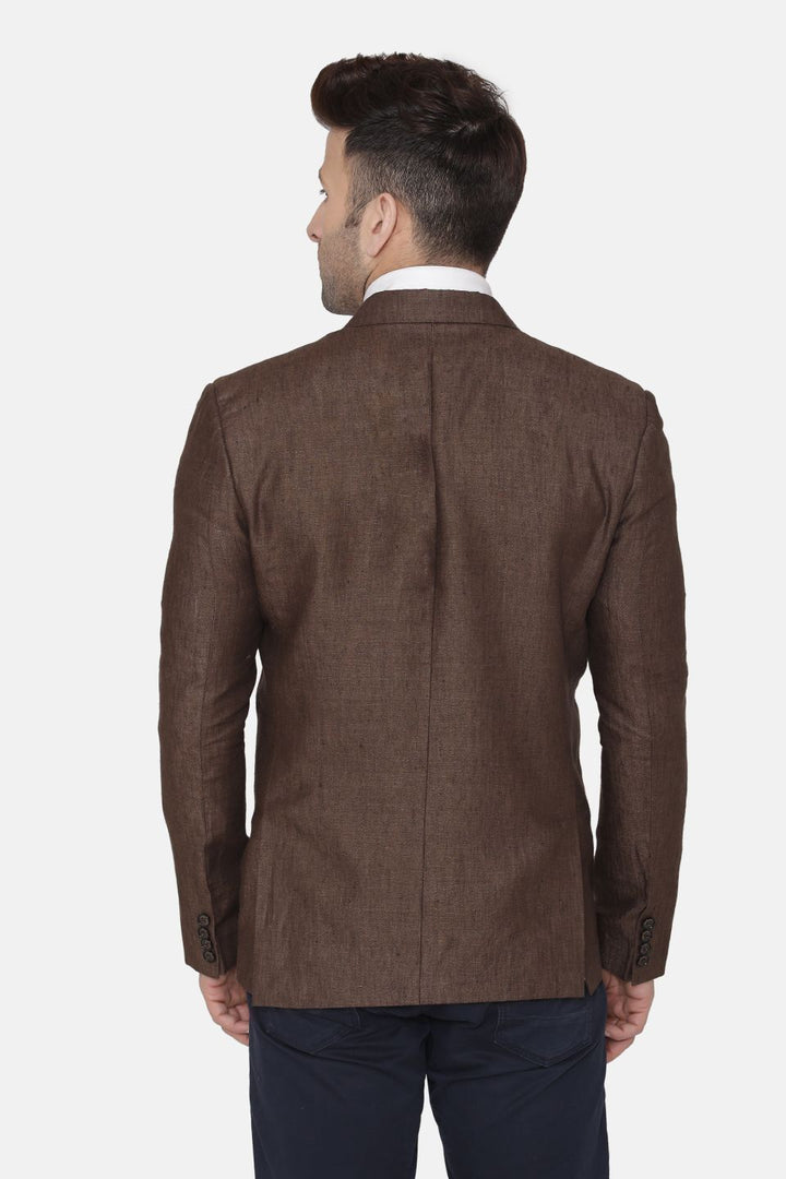 Linen Brown Blazer