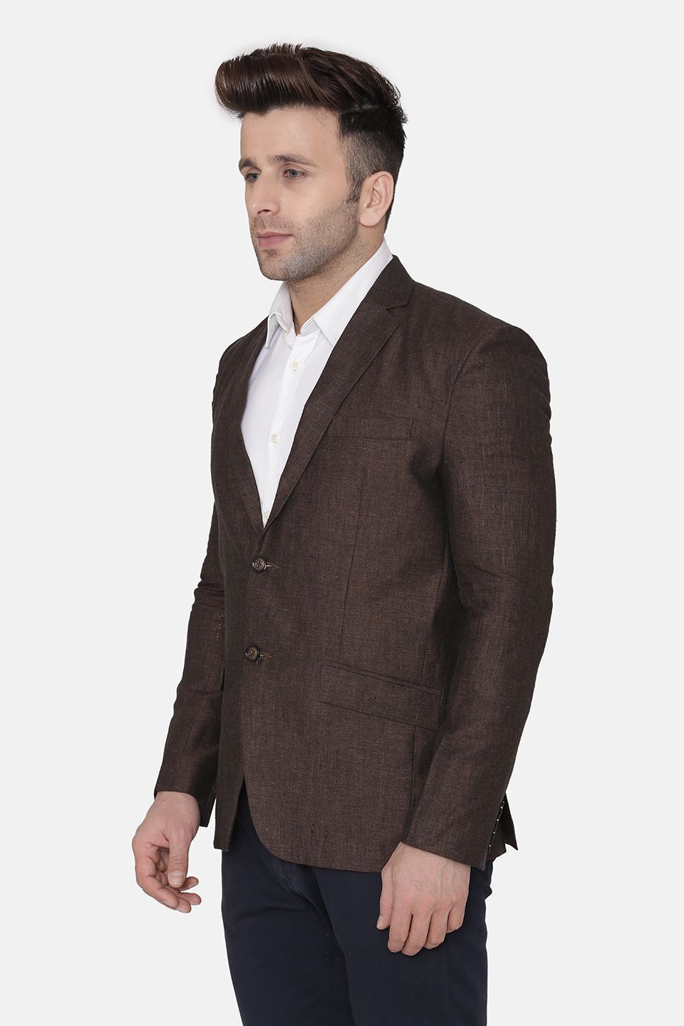 Linen Brown Blazer