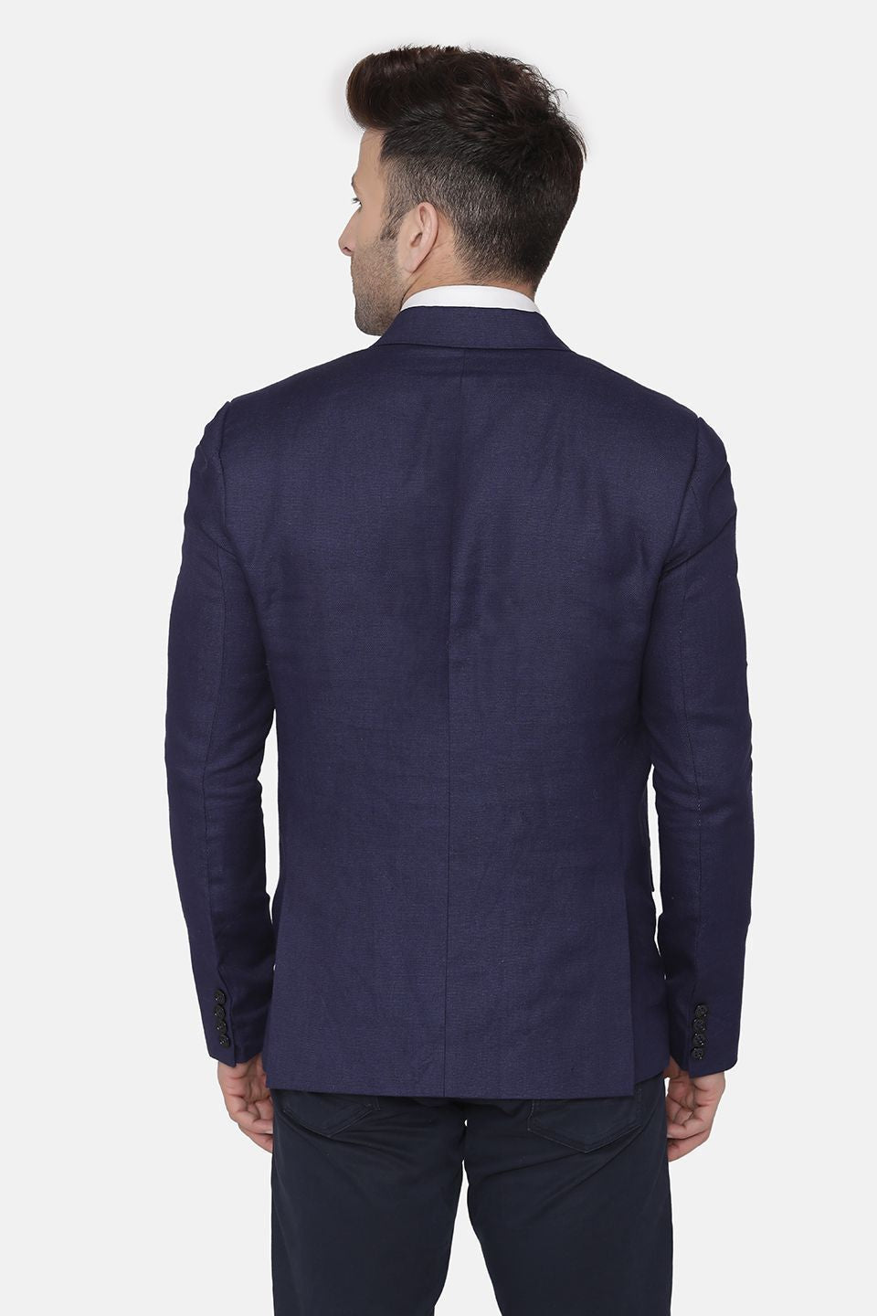 Linen Blue Blazer