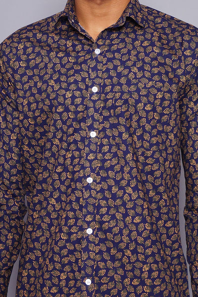 100% Premium Cotton Violet Shirt