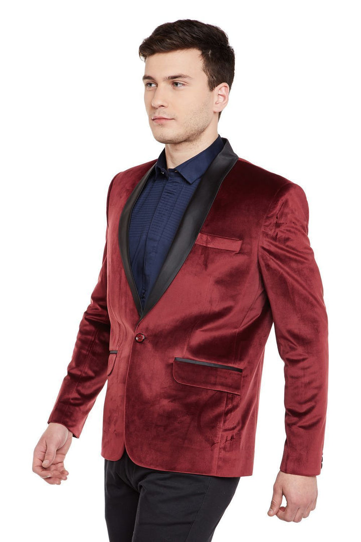 Dust Free Velvet Red Tuxedo