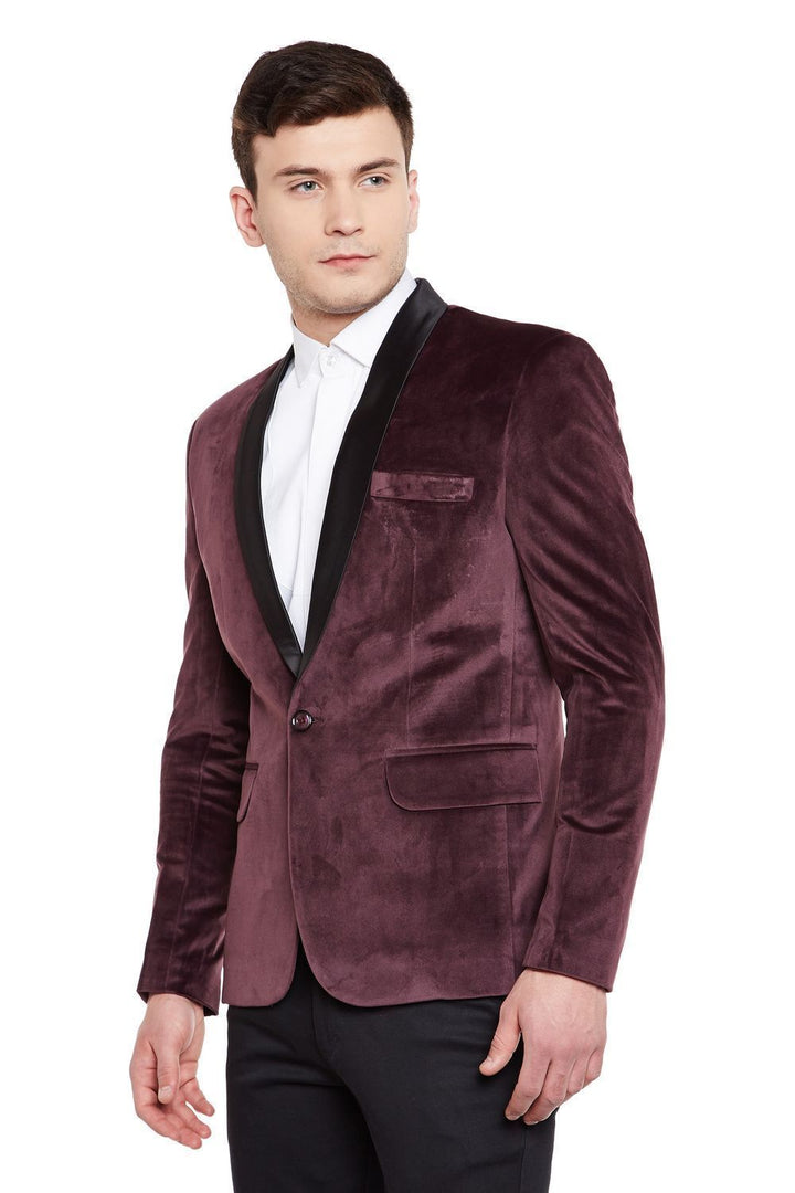 Dust Free Velvet Purple Tuxedo