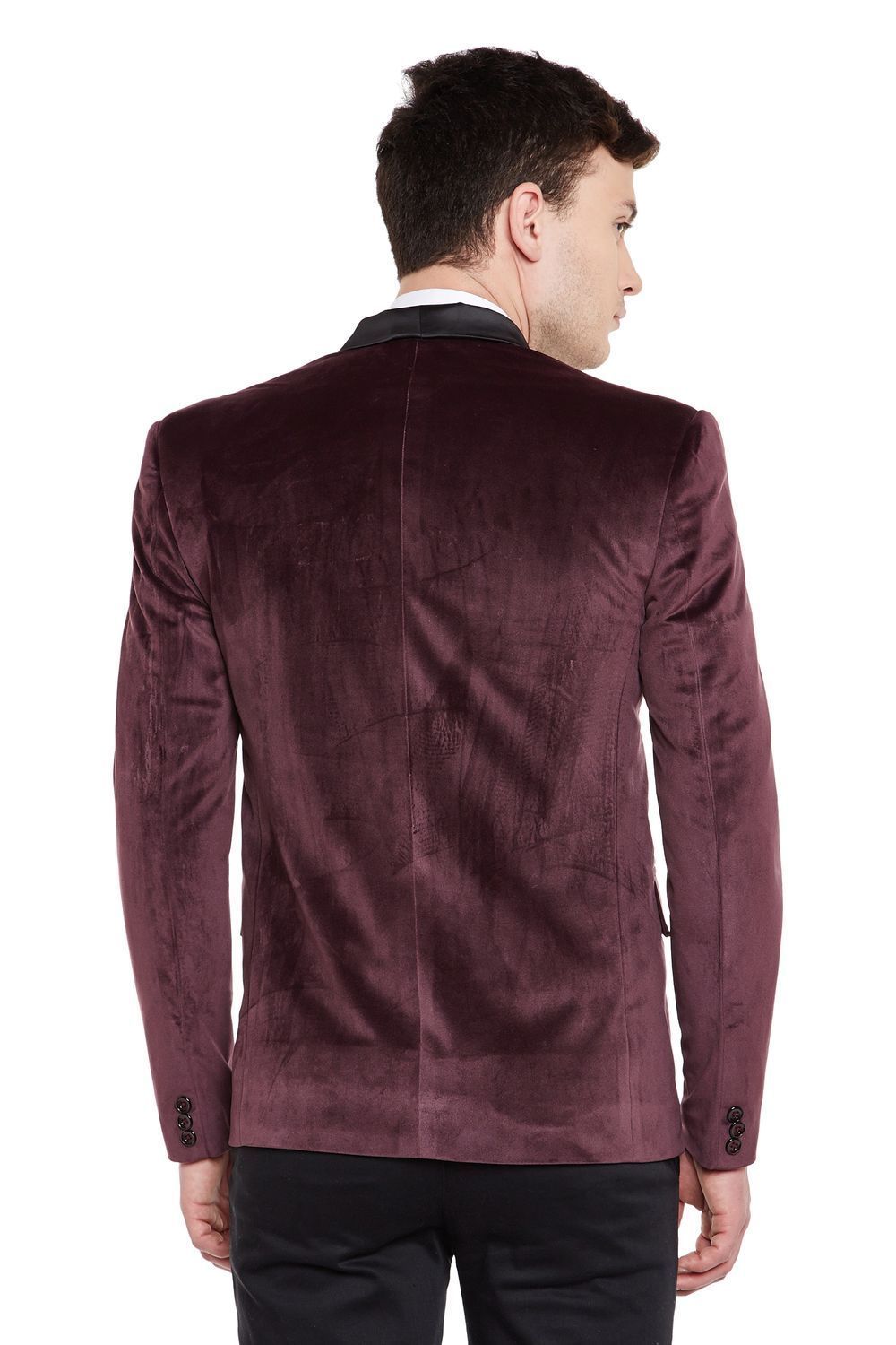 Dust Free Velvet Purple Tuxedo