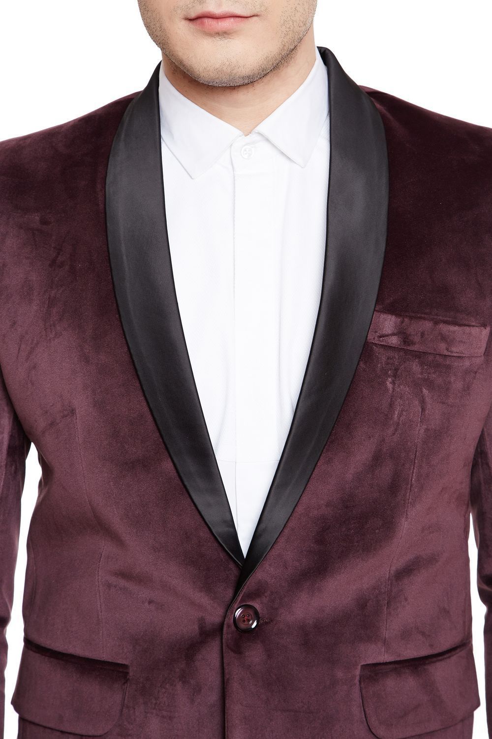 Dust Free Velvet Purple Tuxedo