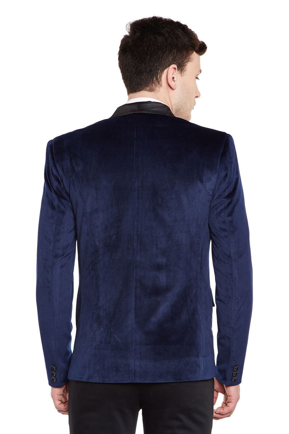 Dust Free Velvet Blue Tuxedo