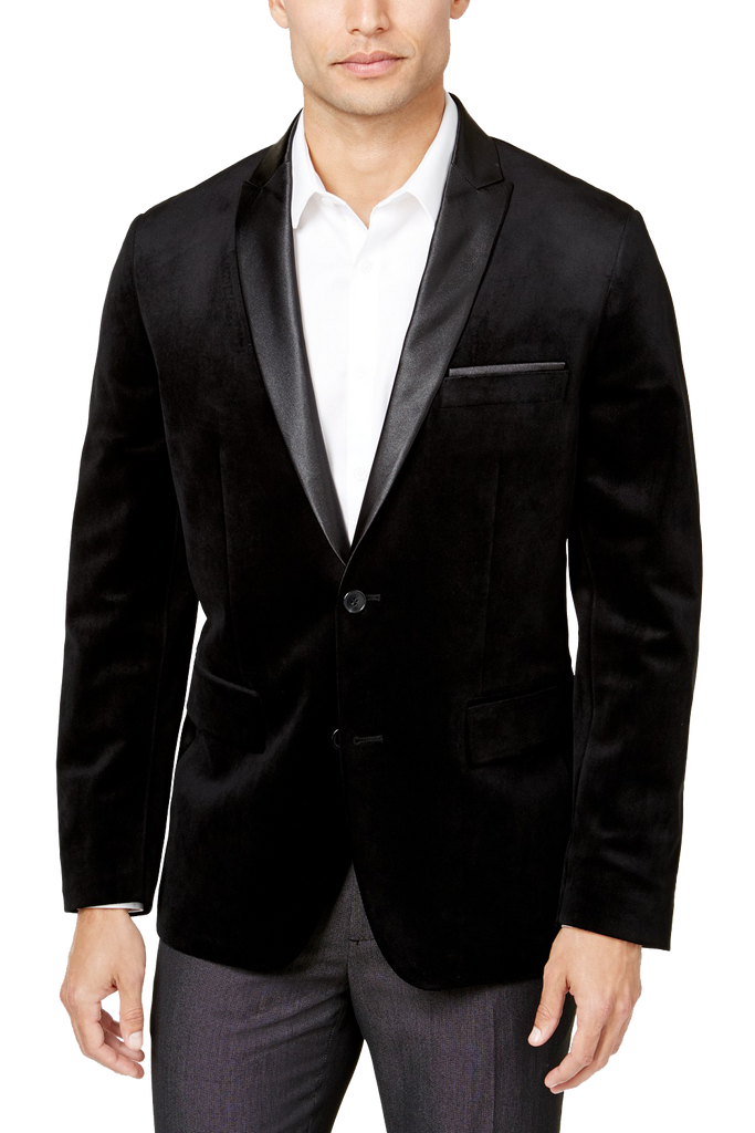Blazer velvet black shop