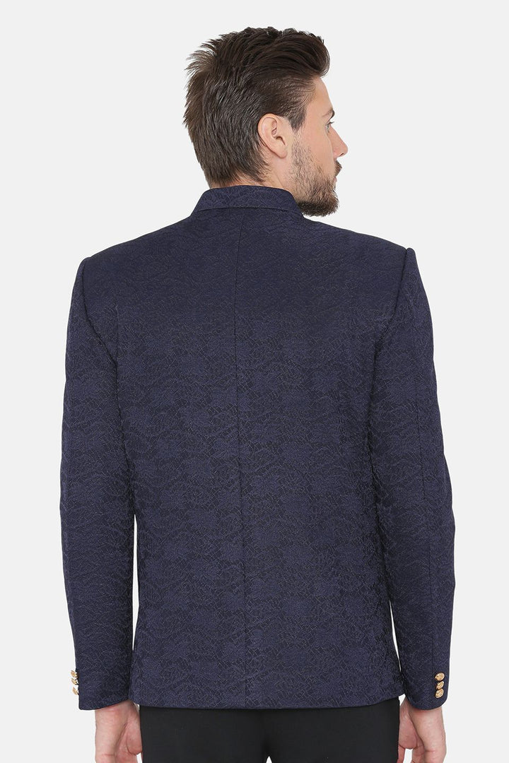Imported Rayon Blue Bandhgala