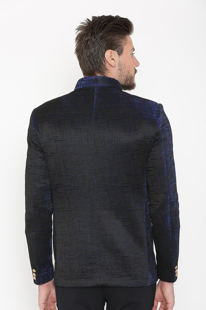 Imported Rayon Blue Bandhgala
