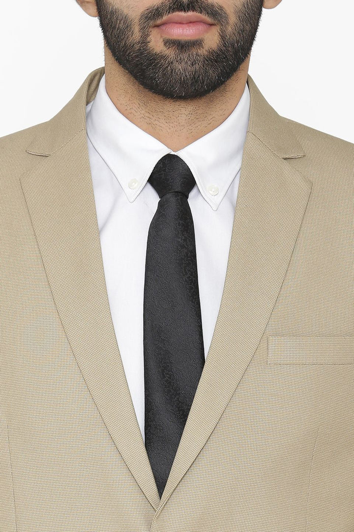 Polyester Cotton White Blazer