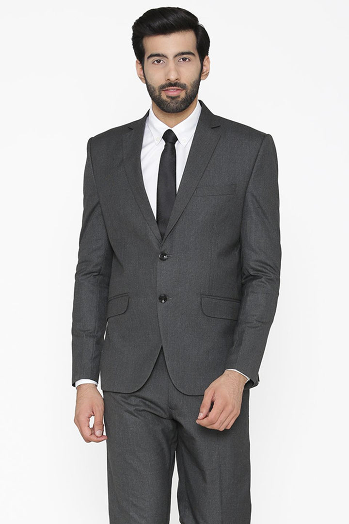 Polyester Cotton Black Blazer