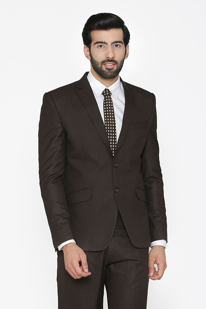 Polyester Cotton Black Blazer