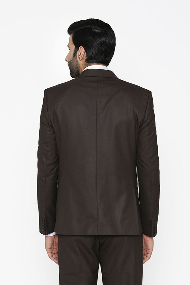 Polyester Cotton Black Blazer