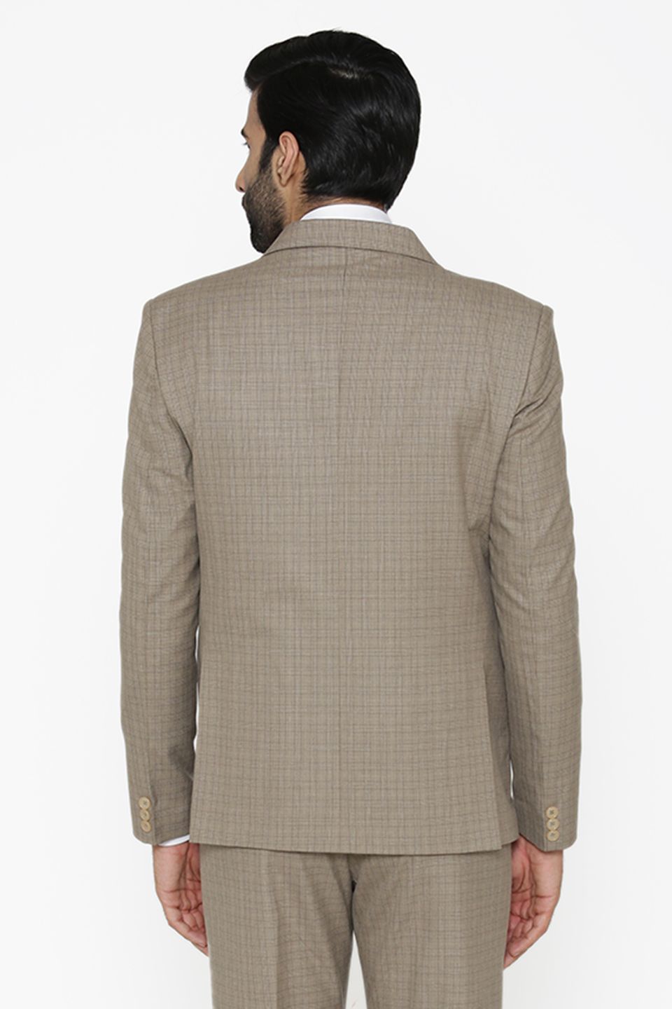 Poly Cotton Grey Blazer