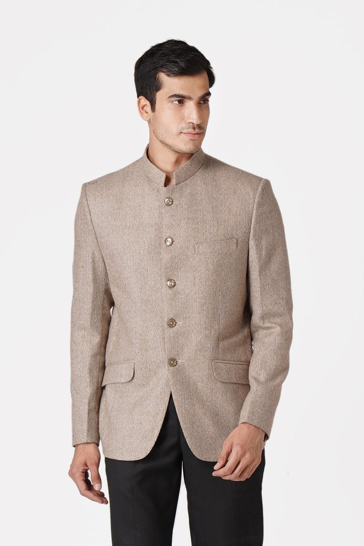 Tweed Beige Blazer